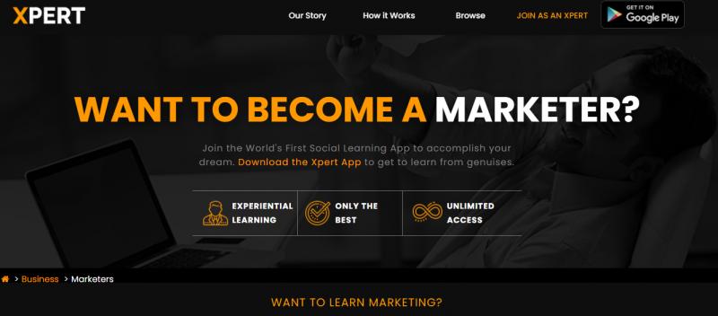 Xpert- Learn Marketing from the World's best Marketers