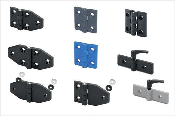 New Hinges from Elesa get the best out of reinforced technopolymers