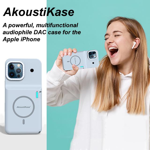 AkoustiKase audiophile iPhone battery case