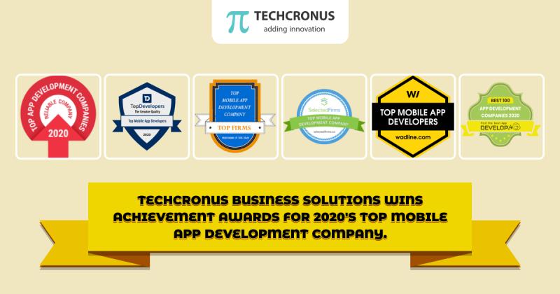 Techcronus Business Solutions Wins Achievement Awards