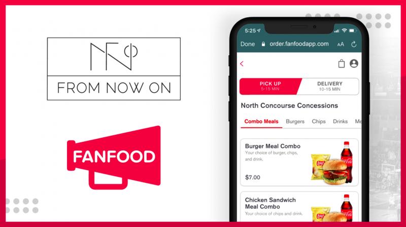 From Now On Partners with FanFood Mobile Ordering Platform to Offer One-Stop-Shop Solution For Contactless Game Day