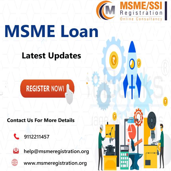 MSME Certified Units can apply for Business loans from SBI, HDFC bank, ICICI Bank and Others