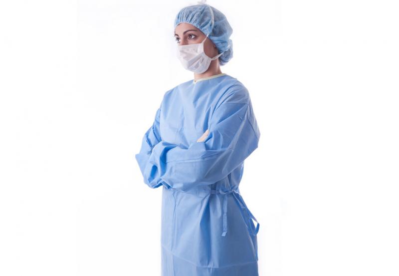 AAMI Level 2/3 Hospital Waterproof Disposable Medical PP Isolation Surgical  Gowns with CE and ISO - China Hospital Gown, Labor Gown | Made-in-China.com