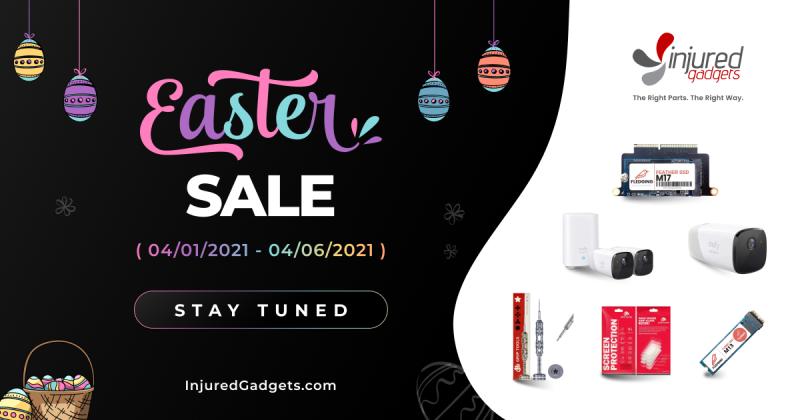 Injured Gadgets Easter Sales