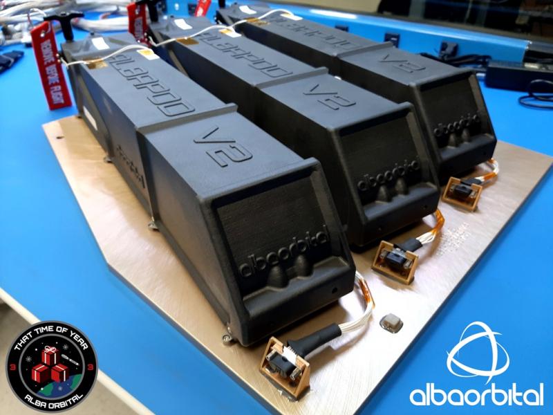 Alba Orbital's AlbaPods manufactured in WIndform XT 2.0 Carbon filled composite material