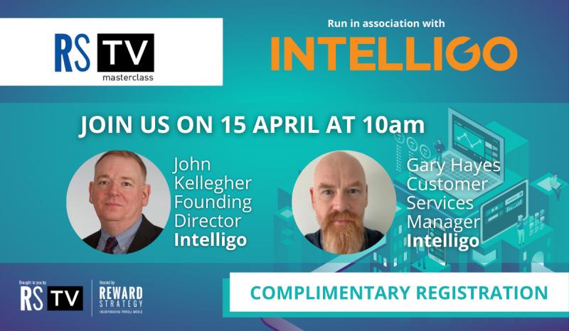 Free Online Payroll Integration Masterclass with Intelligo and Reward Strategy.