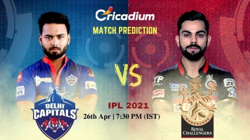 DC vs RCB Today Match Prediction IPL 27-Apr-2021