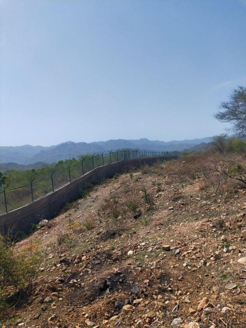 Tiger Reserve Perimeter Wall