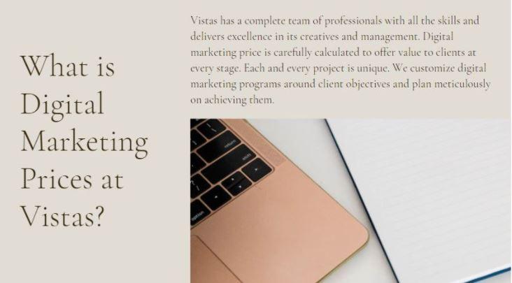 Digital marketing agency in Bangalore | Vistas Ad Media Communications