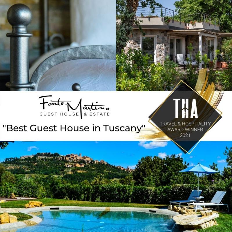 Fonte Martino named Best Guest House in Tuscany