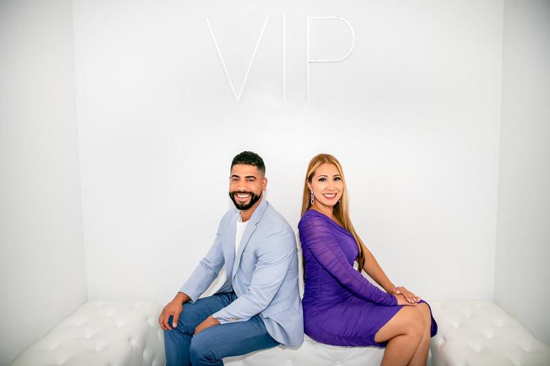 Victor Ayala known as The Mortgage MVP and Luany Aranky from American Title Trust start The Real Estate Fun Squad meetups
