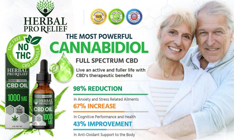 Herbal Pro Relief CBD oil Reviews (Scam Or Legit) | Side Effects,