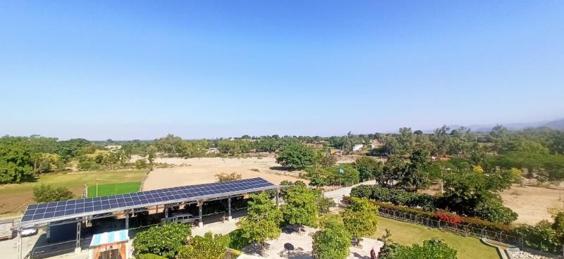 Solar Plant at Mana Hotels Ranakpur