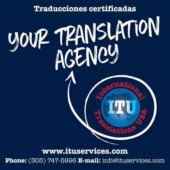 ITU Translation Promise 100% Quality Guaranteed on Translation Services in Miami