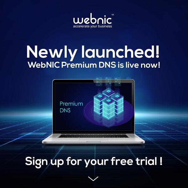 WebNIC Launches New Premium DNS Service to Complement Its Domain Service