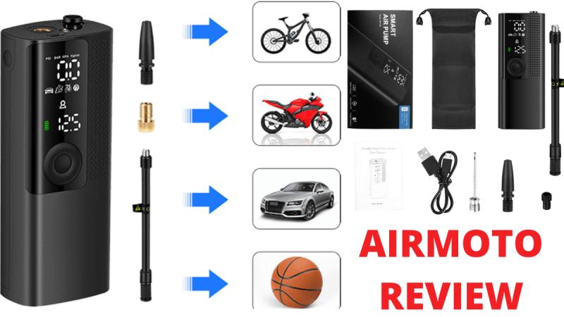 Airmoto Tire Inflator now a days portable air compressor are they.