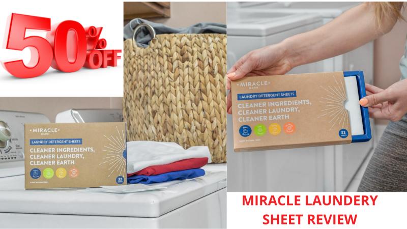 Miracle Laundry Detergent Sheets