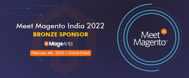 MageAnts Bronze Sponsor for Meet Magento India 2022