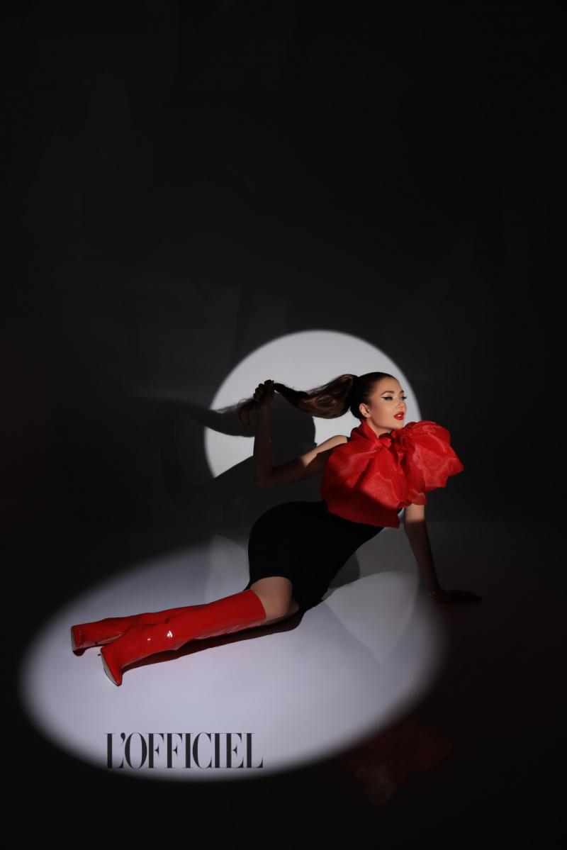 Scouted at L'Officiel Arabia Magazine: The Story Behind One of Romania's Most Successful Models