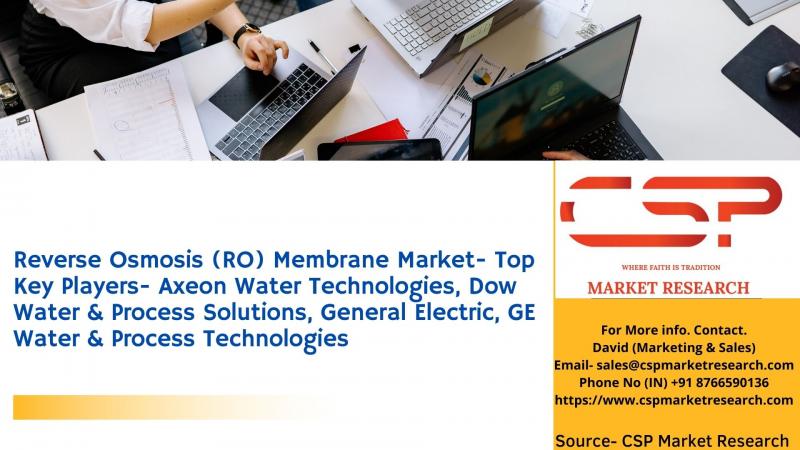 Reverse Osmosis (RO) Membrane Market- Top Key Players- Axeon Water Technologies, Dow Water & Process Solutions, General Electric, GE Water & Process Technologies
