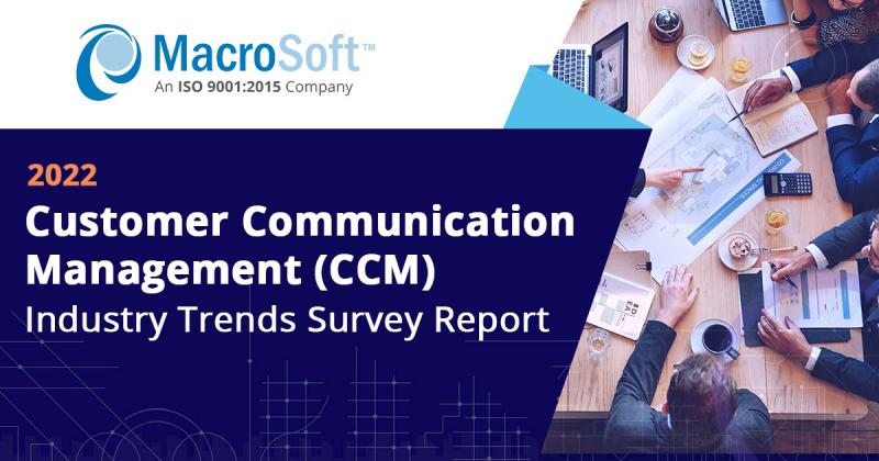 2022 Customer Communications Management (CCM) Industry Trends Technology Survey Results