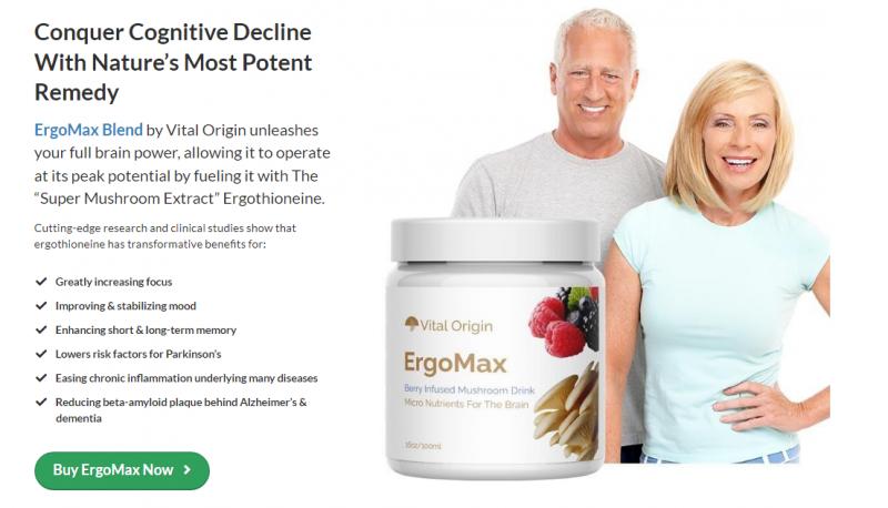 Vital Origin ErgoMax Reviews - Is It Legit? Your All Natural