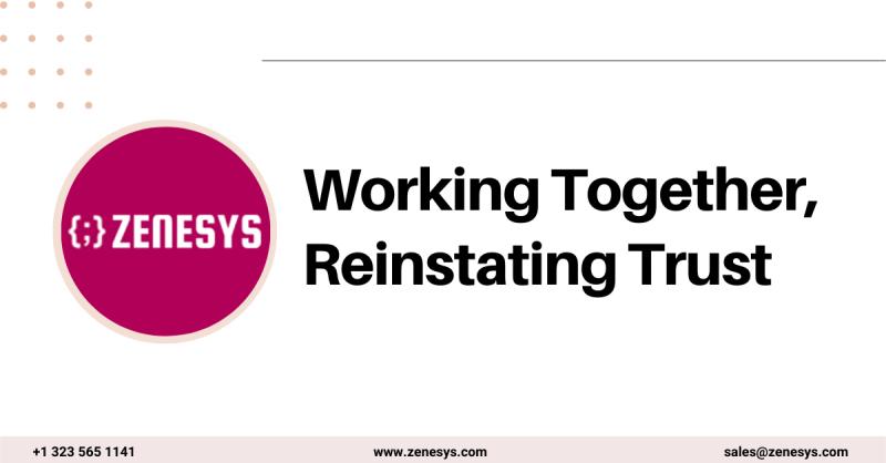 Working Together, Reinstating Trust
