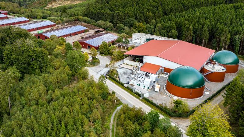 Biogas from waste for energy security