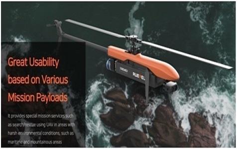 Modular Type Electric Helicopter UAV RUEPEL | PRENEU