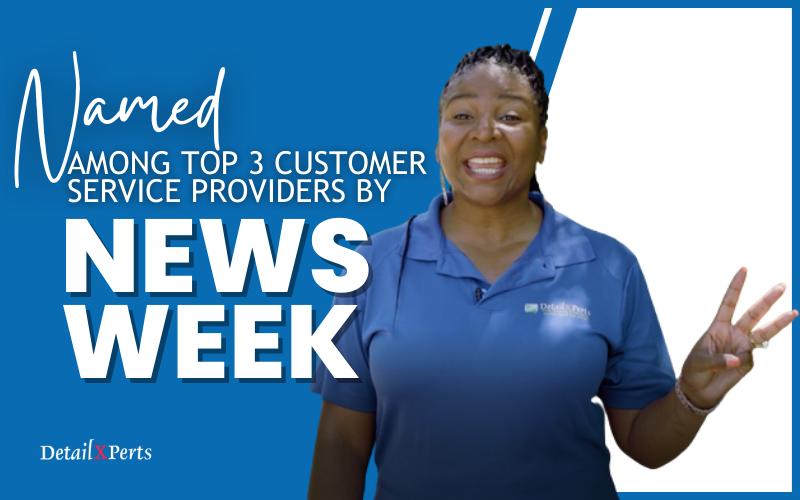 DetailXPerts Named Among the Top 3 Customer Service Providers by Newsweek