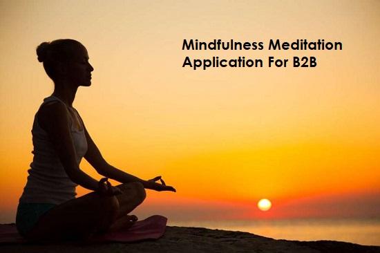 Mindfulness Meditation Application For B2B