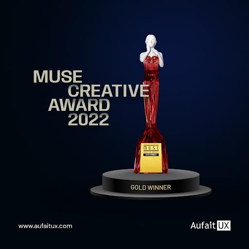 Aufait UX Wins 2022 Muse Creative Awards
