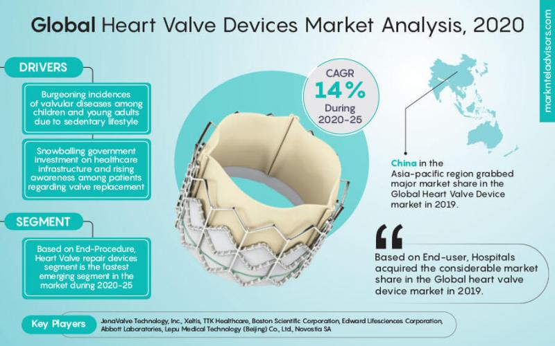 Flourishing Growth of the Heart Valve Devices Market from 2020