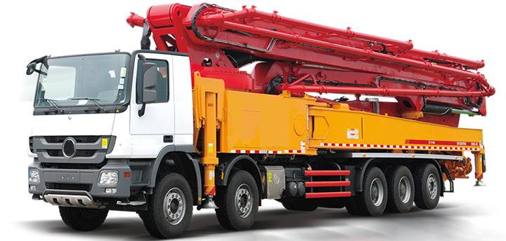 Truck-mounted Concrete Pumps