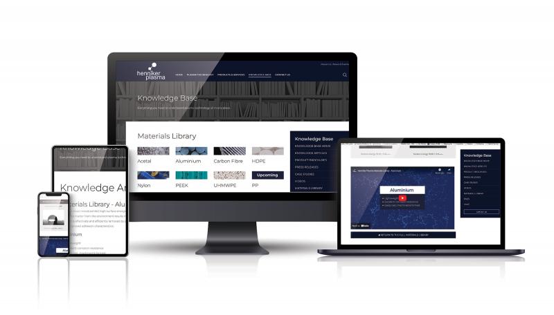 New online Materials Library for Plasma Surface Modification
