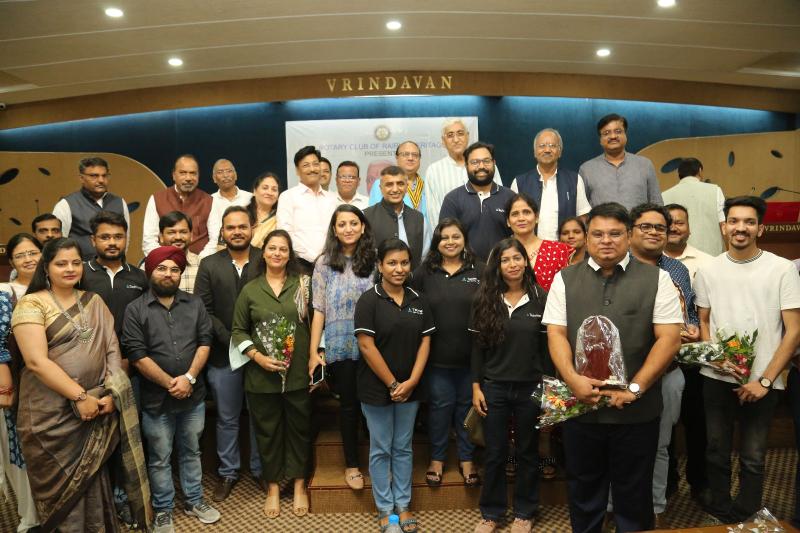 Techment is Awarded with 'Jasraj Baradia Excellence Award' By Rotary Club