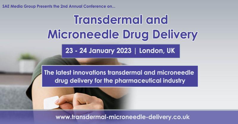 We listened your feedback for Transdermal and Microneedle Drug Delivery Conference