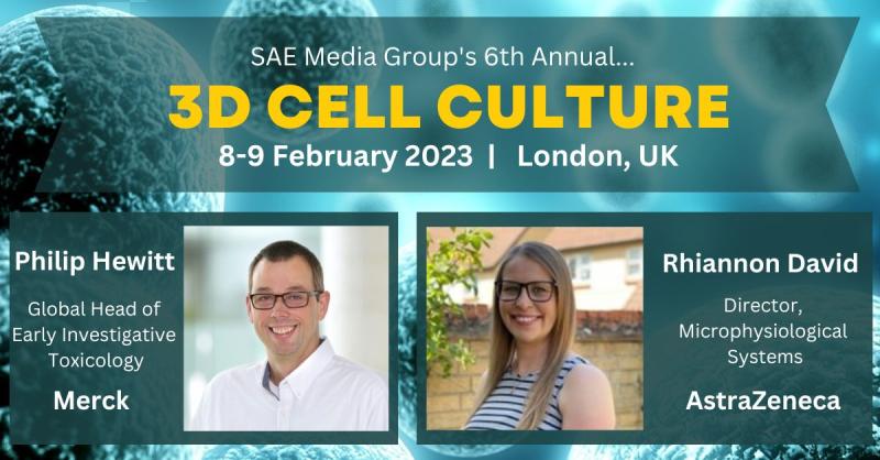 Conference Co-chairs from Merck & AstraZeneca invitation to join 3D Cell Culture