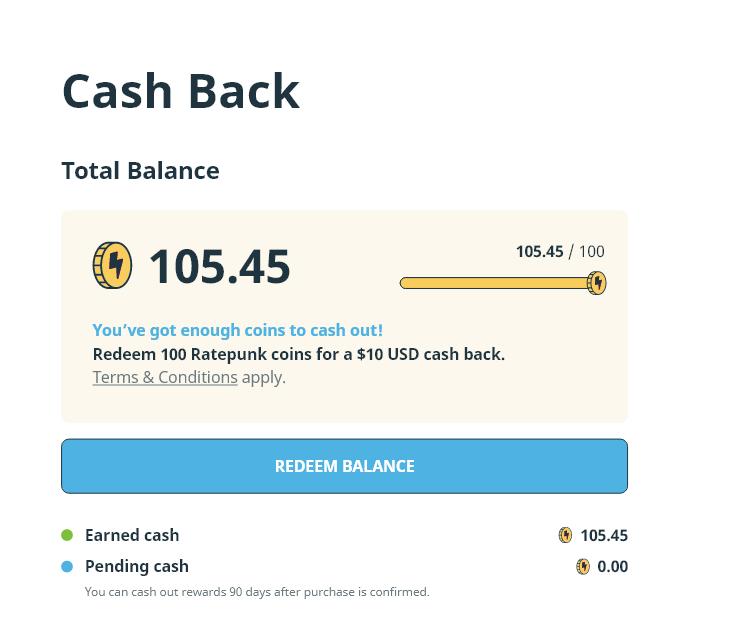 RatePunk Launched One of the First Cashback Systems in Travel