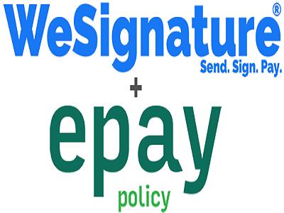 WeSignature Partners with ePayPolicy
