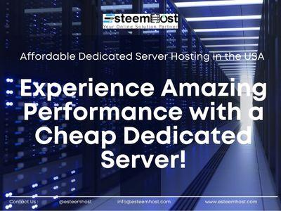 Experience Amazing Performance with a Cheap Dedicated Server! ‍