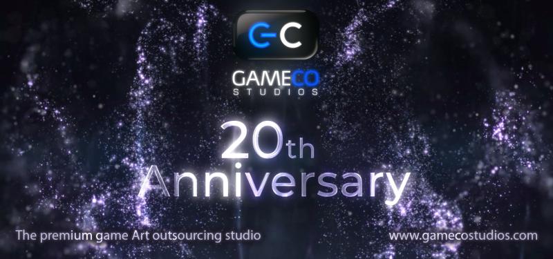 GamecoStudios Art Outsourcing company celebrates his 20th birthday with special offer.