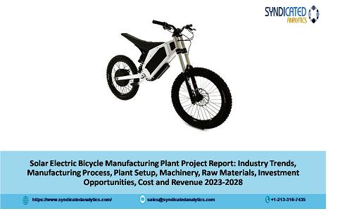 Solar Electric Bicycle Manufacturing Plant