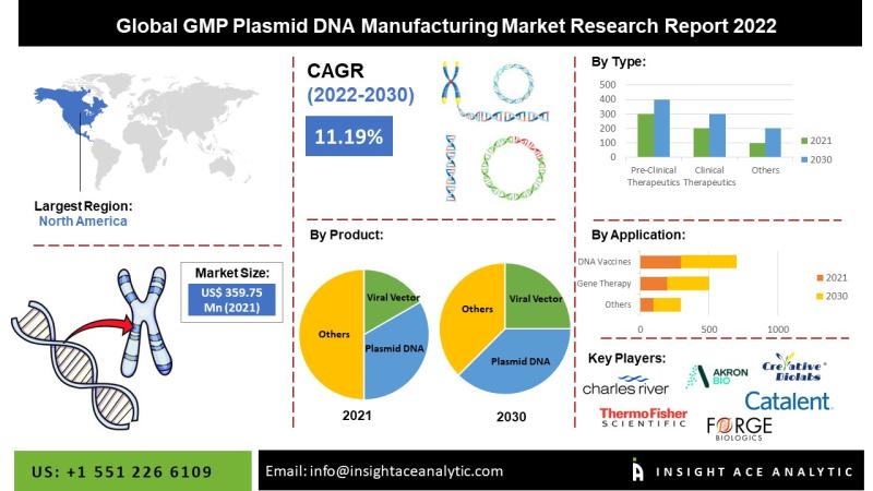 GMP Plasmid DNA Manufacturing Market Size, Share and Trends