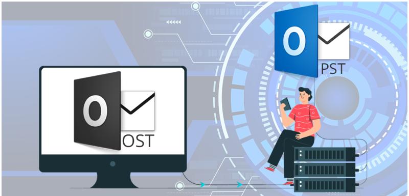 OST to PST Converter Tool - Converts OST files into PST format