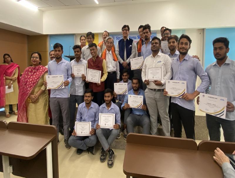 Students and Officials Successfully completed training Pilot Program for Wastewater Treatment Education