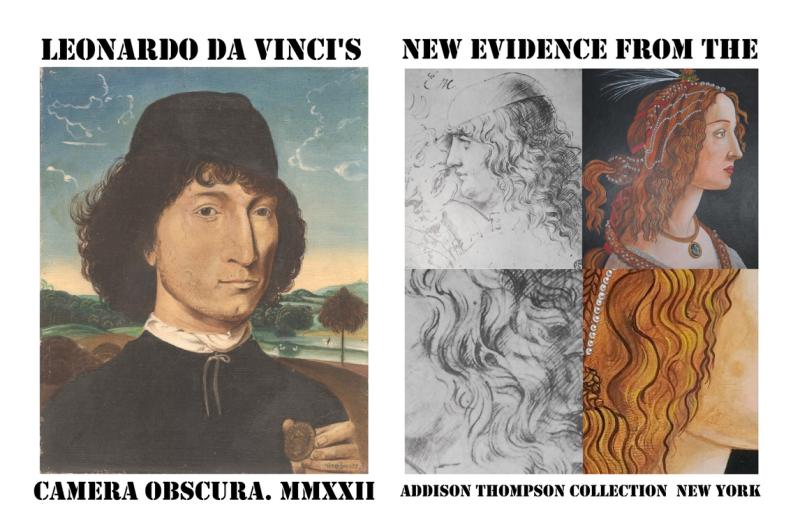 Leonardo Da Vinci's Camera Obscura. MMXXII: New Evidence: Book & AMC EMPIRE, Movie Premiere, June 16, 2023