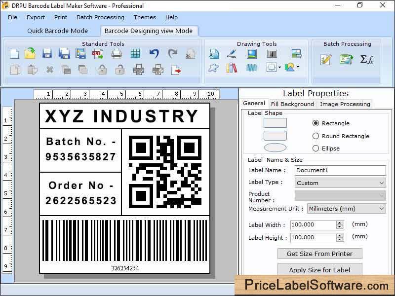 Barcode Software, Barcode Label Software, Barcode Labeling application, Barcode maker software