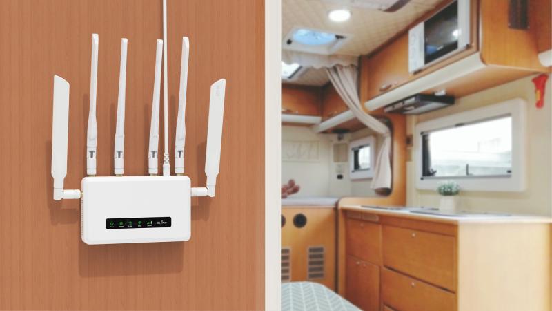Spitz AX 4G/5G Dual-SIM Wi-Fi 6 Router - Memorable RV Adventures Begin with Exceptional Connectivity