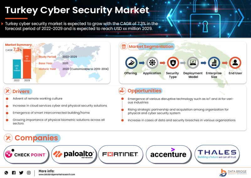 Turkey Cyber Security Market by Application, Technology, Type,